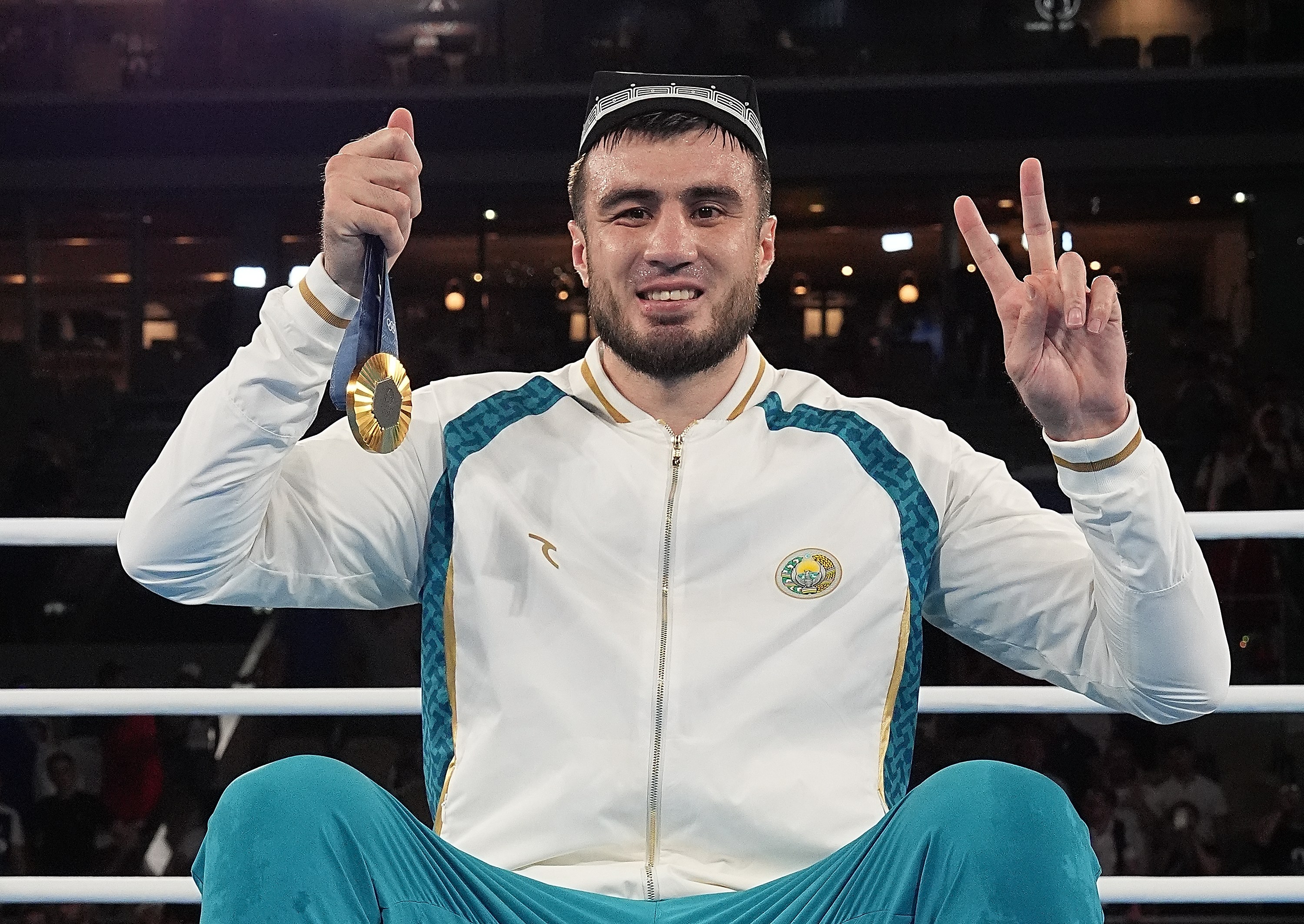 埃及选手夺得男子拳击金牌